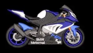 BMW S1000RR HP4 embroidered