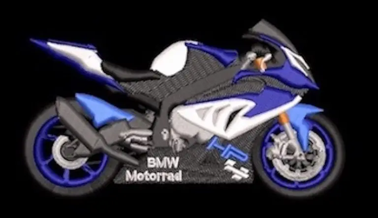 BMW S1000RR HP4 embroidered