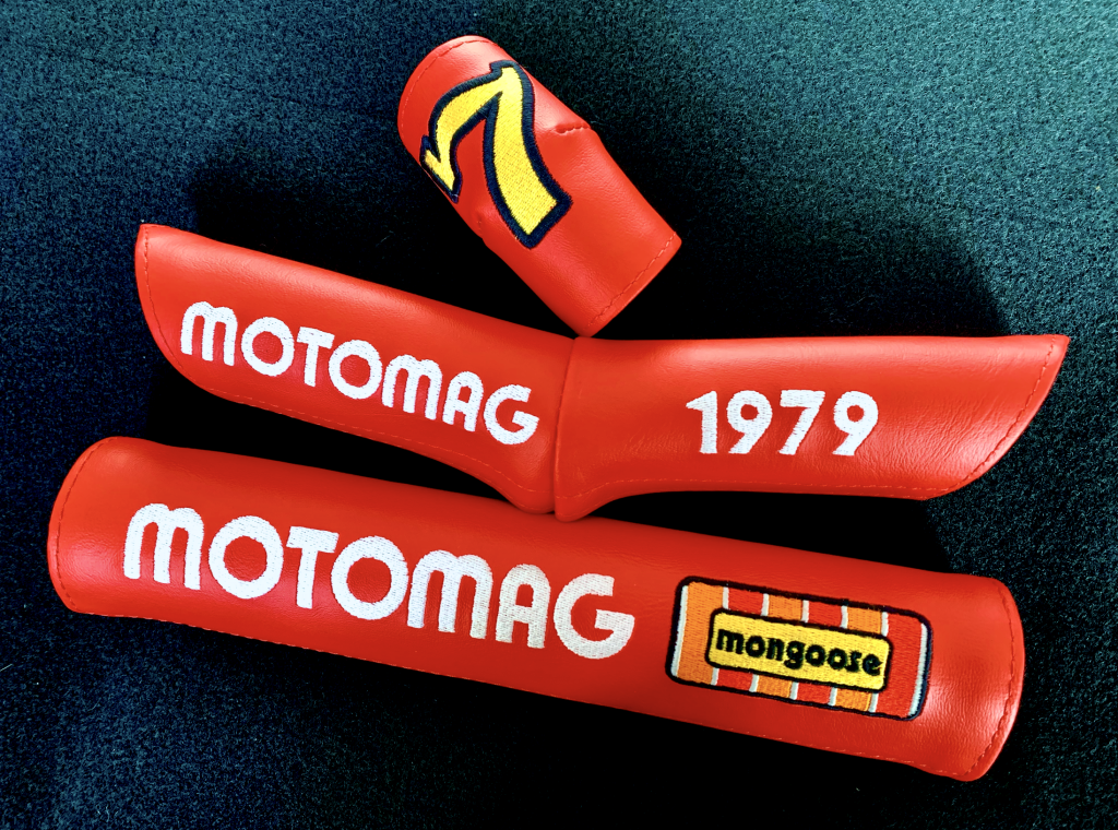 Bmx pads pad set embroidery