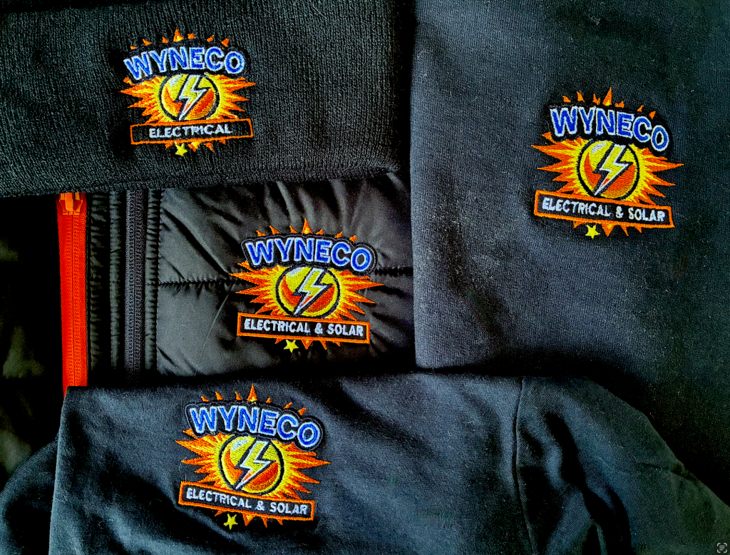 Custom embroidered clothing and workwear
