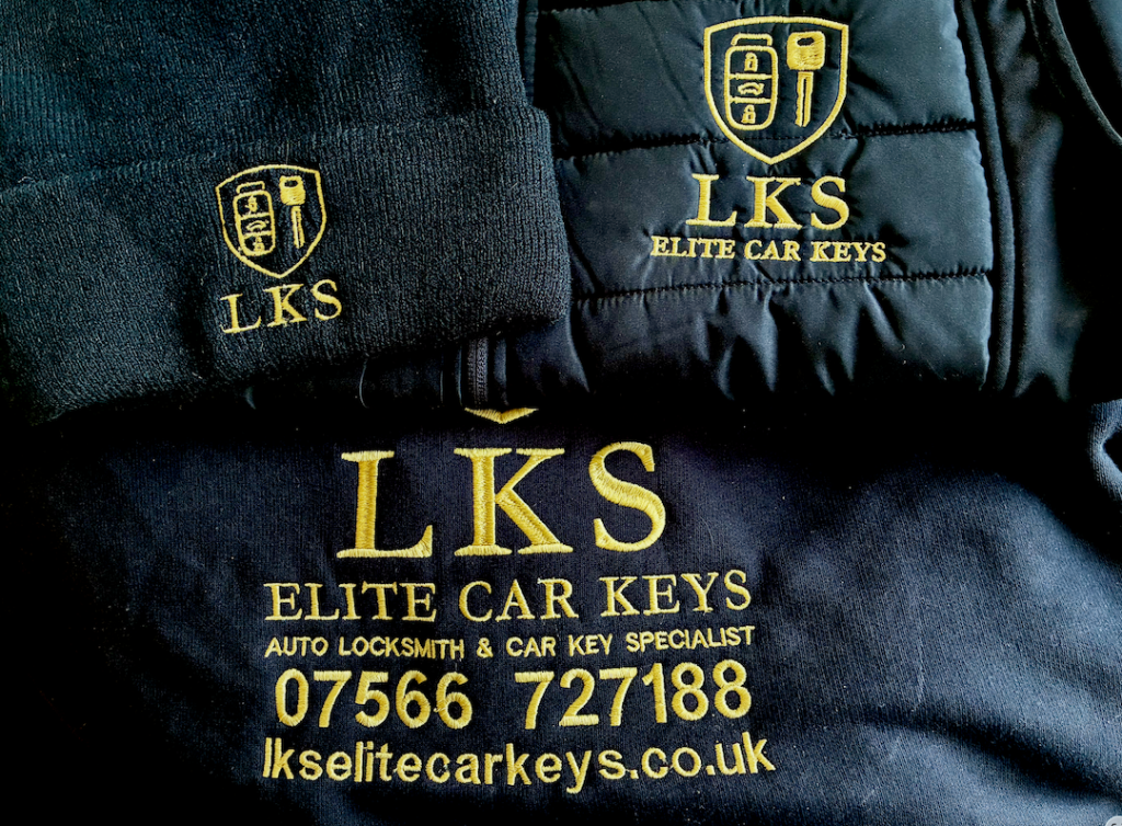 Custom embroidered clothing