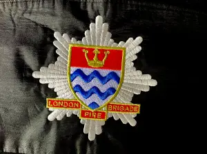 London fire brigade high-quality custom embroidery