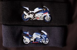 Motorcycle embroidery