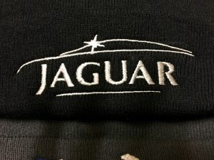 Jaguar custom embroidered