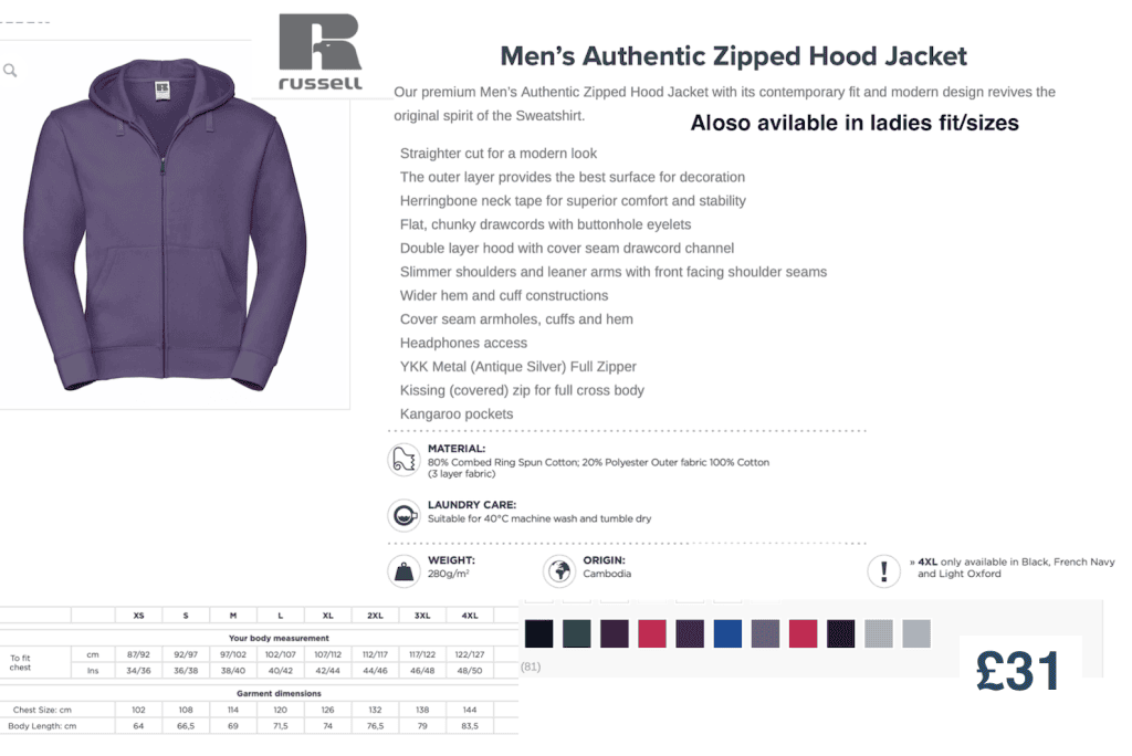 Embroidered sept Hoodie