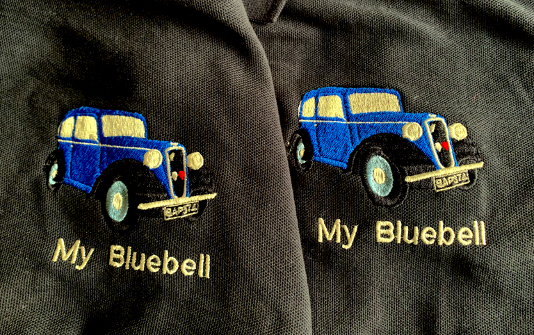 Austin seven embroidery