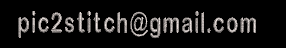 Custom embroidery email address