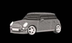 BMW mini embroidery